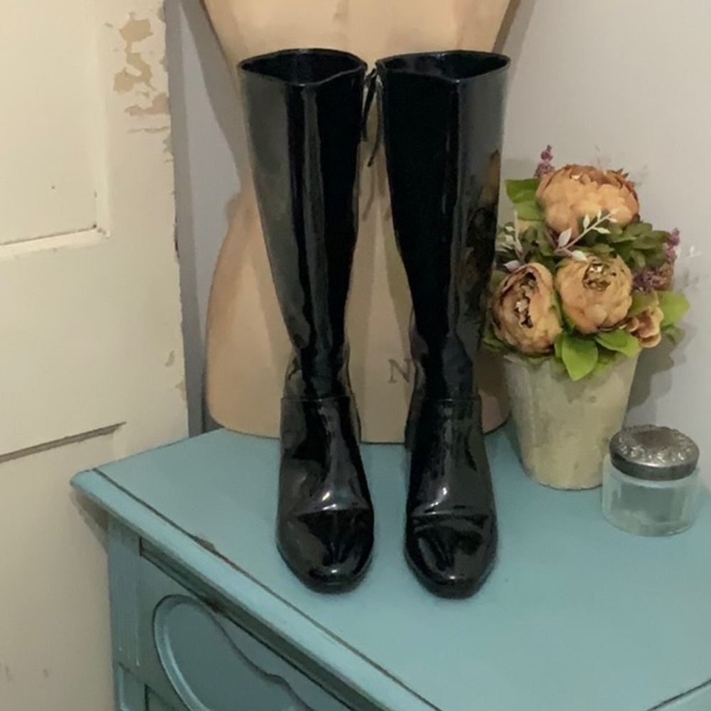 Zara knee high boots